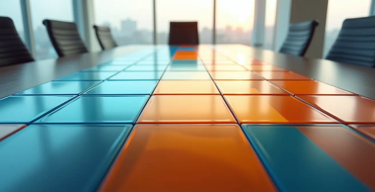 Dynamic portfolio heat map showing position size limits based on asset volatility and correlation