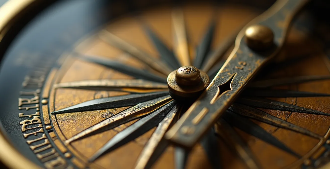 Macro shot of a brass dial, symbolizing the fine-tuning of an investor's risk exposure.
