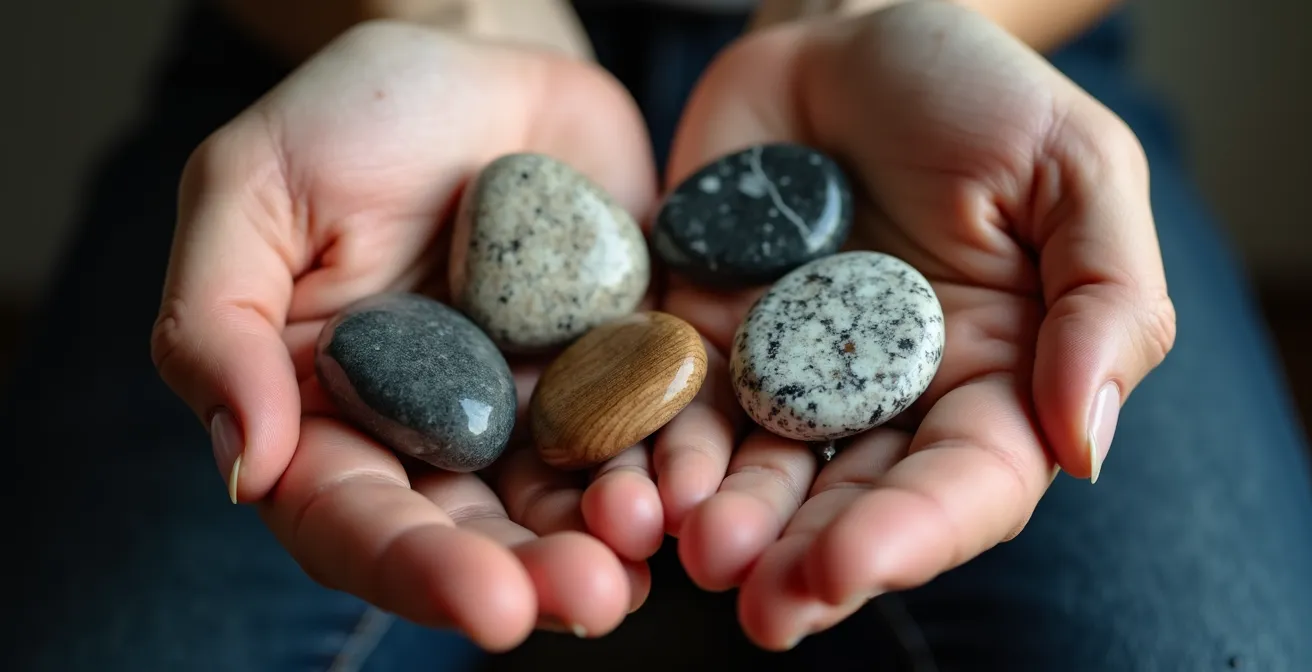 Abstract representation of emotional states during market volatility